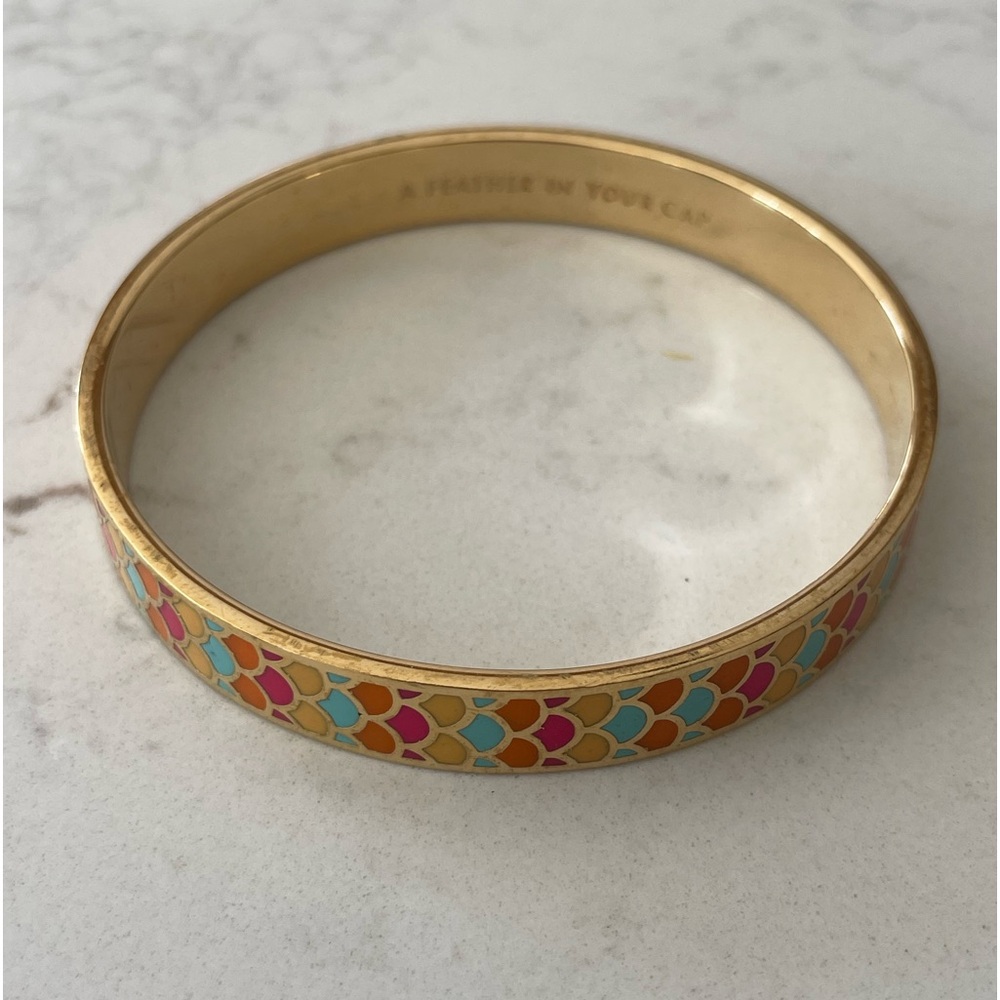 Kate Spade “Feather in Your Cap” Bangle